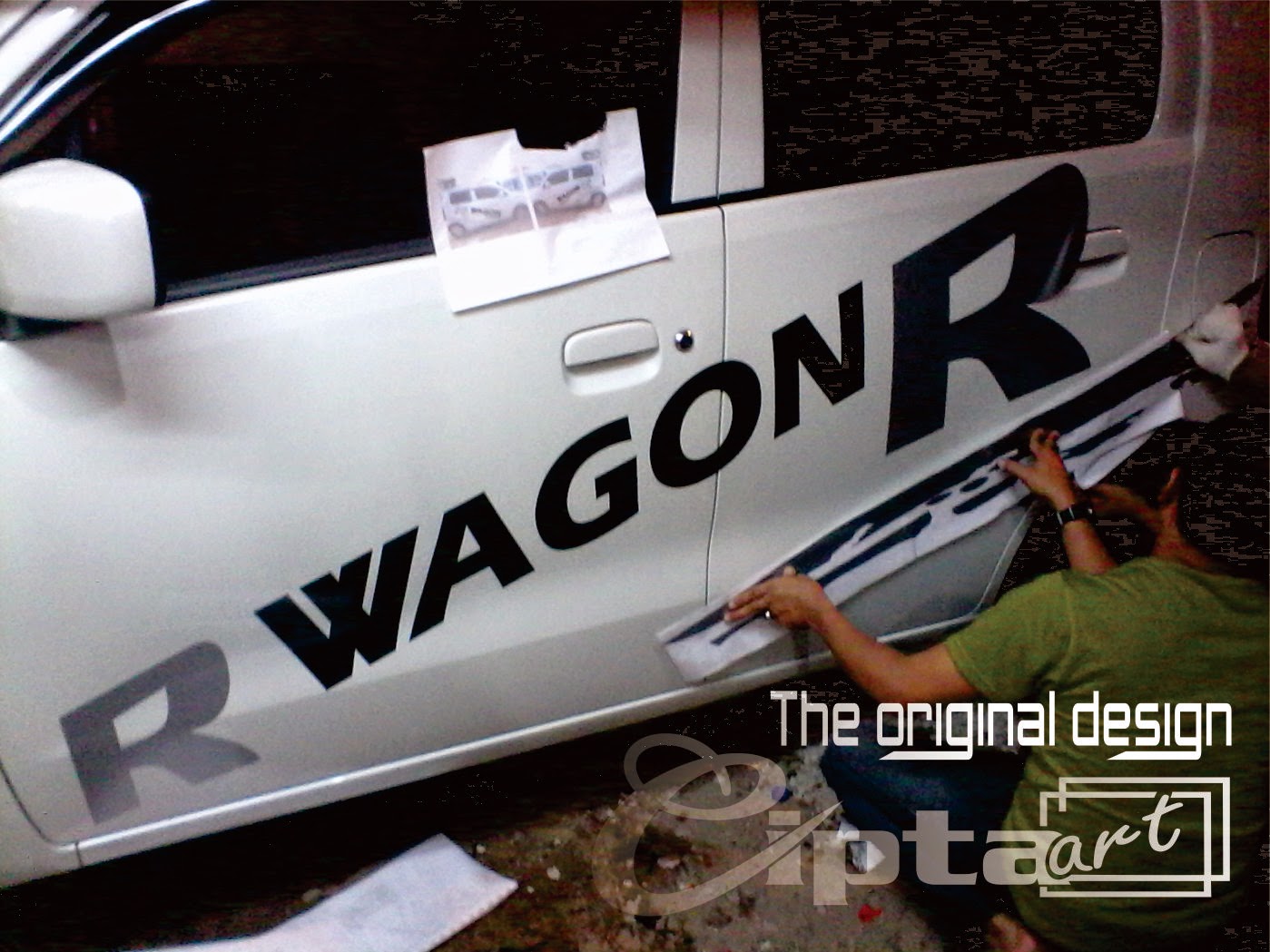 Top Cutting  Sticker  Mobil  Wagon  R  Terbaru Modifotto